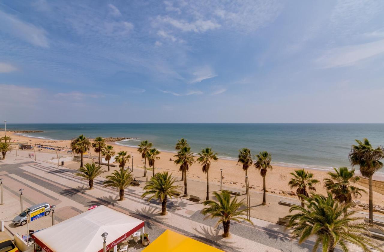 Atlantico View - Beach Front - Quarteira Eksteriør billede