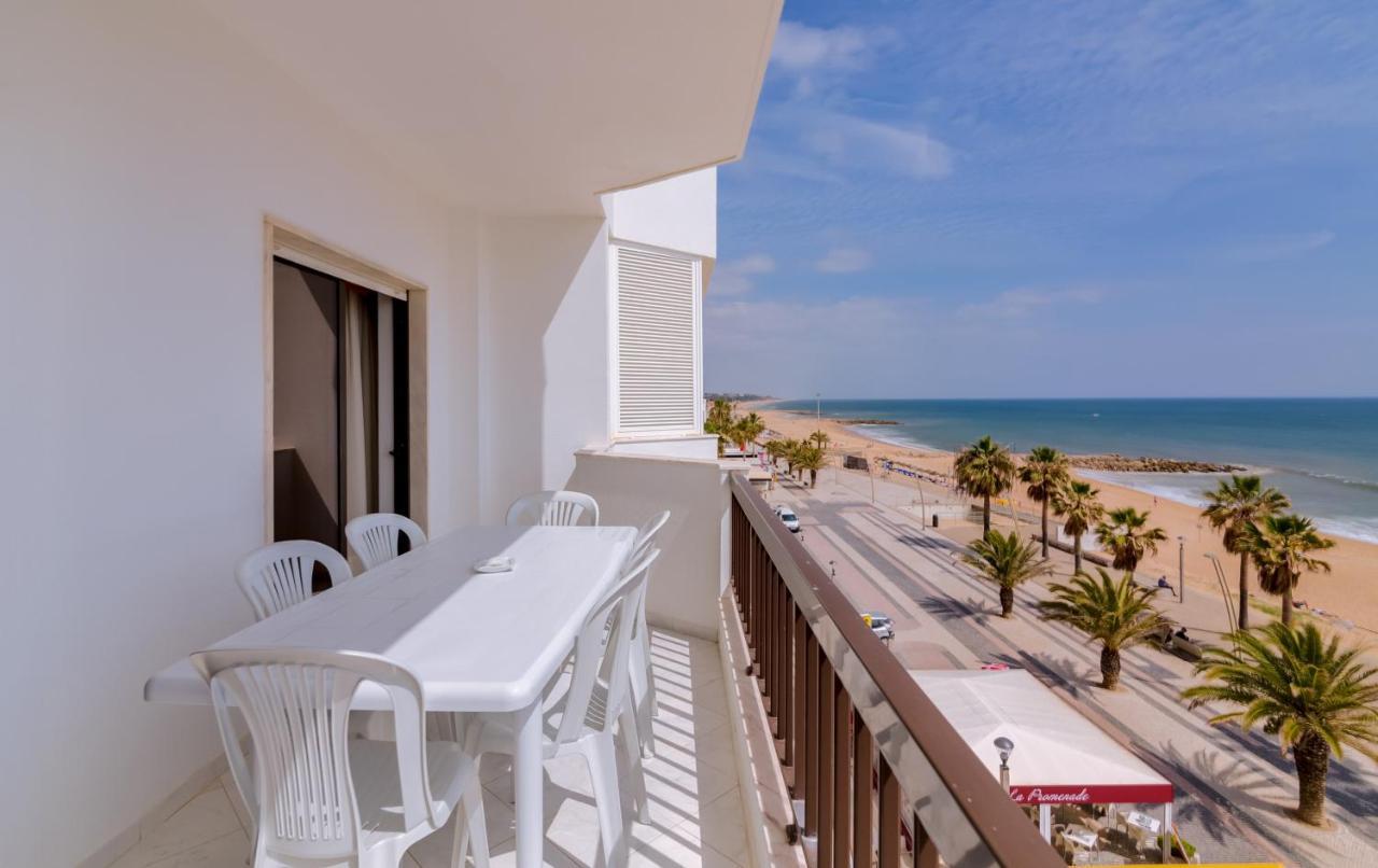 Atlantico View - Beach Front - Quarteira Eksteriør billede